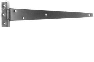 Light Tee Hinges complete with screws (Pair)