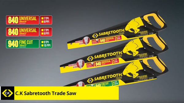 C.K Sabretooth Trade Wood Saw 22" Universal