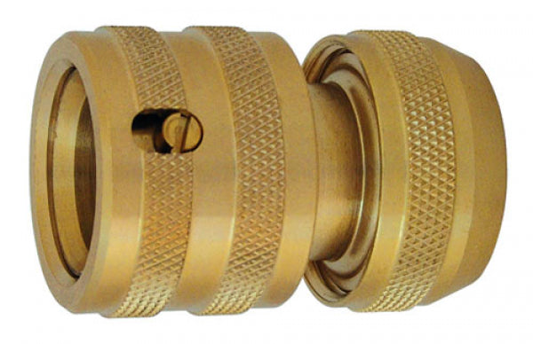 C.K. Brass Interlock Auto Water Stop Connector