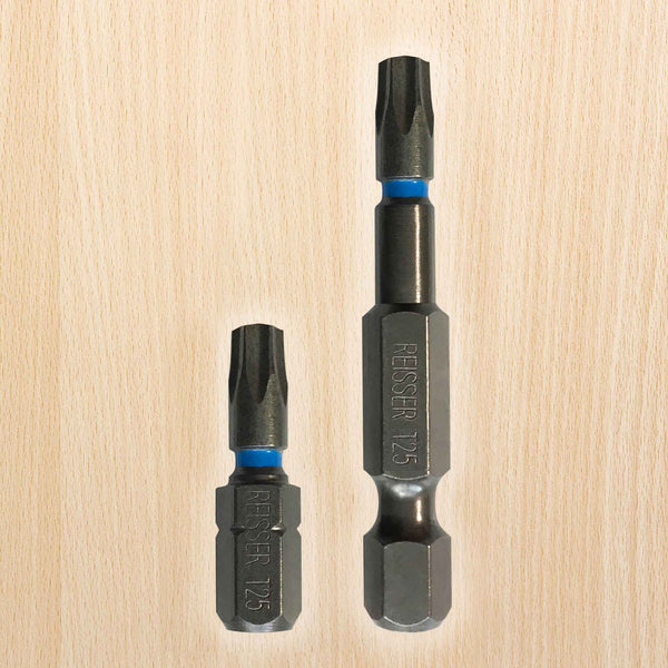T25 X 25mm (Pack 10) Reisser Impact Screwdriver Bit