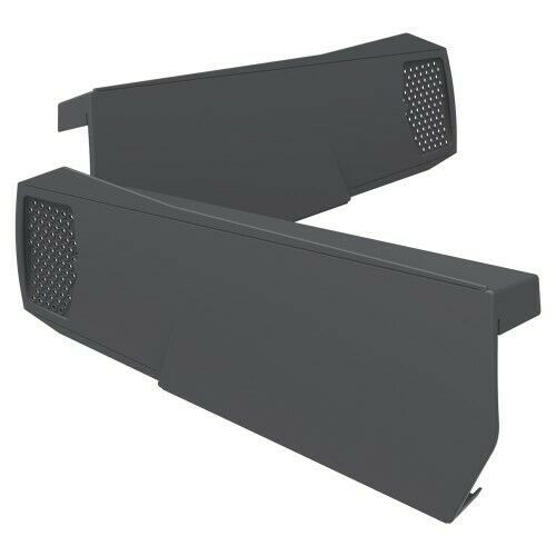 Manthorpe Grey Polypropylene Dry Verge, Tile End Cap, Eaves Closure & Ridge Caps GPPV